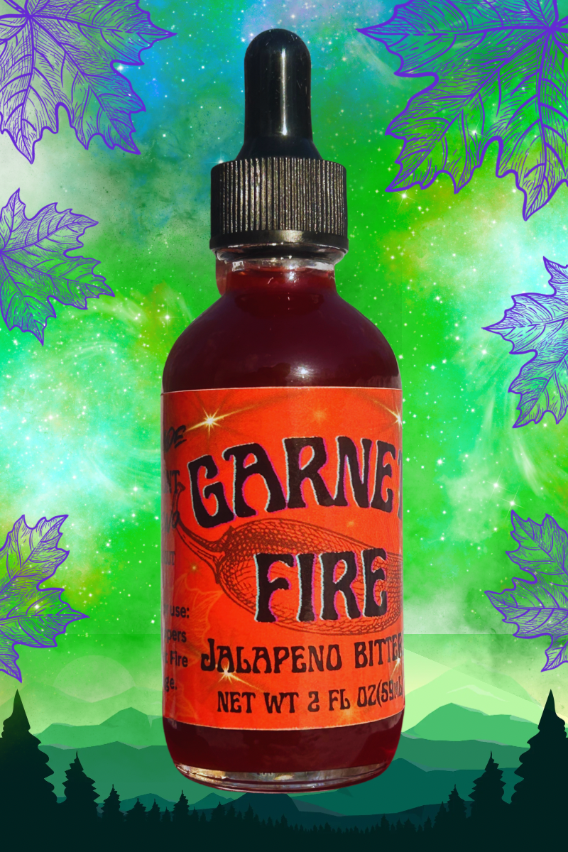 Garnet Fire Jalapeno Bitters 2 OZ