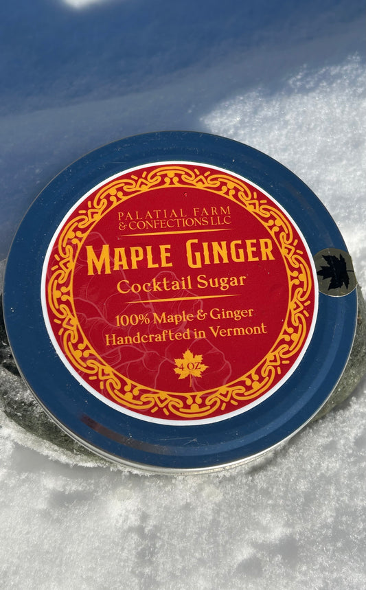 Maple Ginger Cocktail Sugar